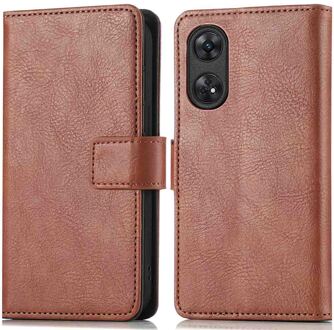 Imoshion Luxe Bookcase voor de Oppo Reno 8 T (4G) - Bruin