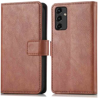 Imoshion Luxe Bookcase voor de Samsung Galaxy A14 (5G/4G) - Bruin