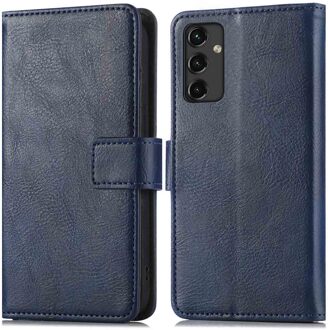 Imoshion Luxe Bookcase voor de Samsung Galaxy A14 (5G/4G) - Donkerblauw