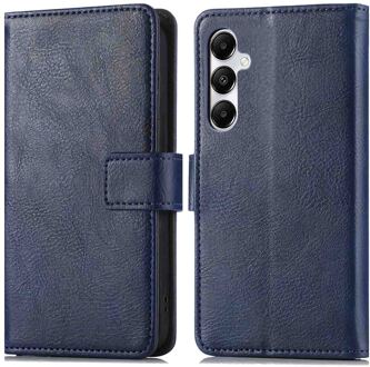 Imoshion Luxe Bookcase voor de Samsung Galaxy A15 (5G/4G) - Donkerblauw