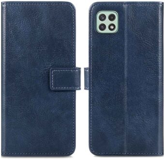 Imoshion Luxe Bookcase voor de Samsung Galaxy A22 (5G) - Donkerblauw