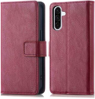 Imoshion Luxe Bookcase voor de Samsung Galaxy A36 - Bordeaux Donkerrood
