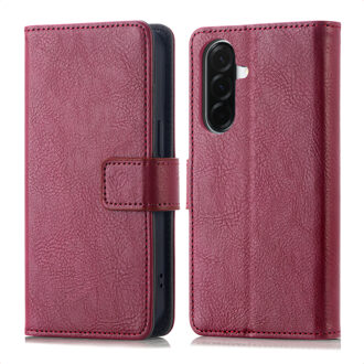 Imoshion Luxe Bookcase voor de Samsung Galaxy A37 (5G) - Bordeaux Rood