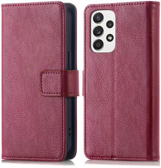 Imoshion Luxe Bookcase voor de Samsung Galaxy A53 - Bordeaux Donkerrood