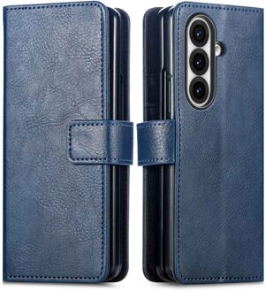 Imoshion Luxe Bookcase voor de Samsung Galaxy Fold 7 - Donkerblauw