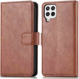 Imoshion Luxe Bookcase voor de Samsung Galaxy M22 / A22 (4G) - Bruin