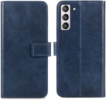 Imoshion Luxe Bookcase voor de Samsung Galaxy S21 FE - Donkerblauw