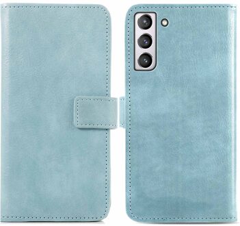 Imoshion Luxe Bookcase voor de Samsung Galaxy S21 FE - Lichtblauw
