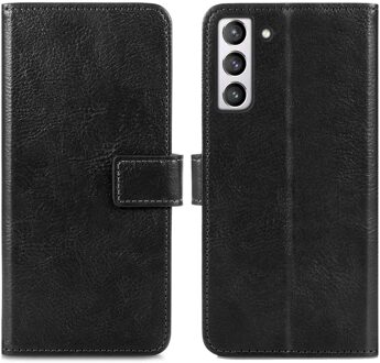 Imoshion Luxe Bookcase voor de Samsung Galaxy S21 FE - Zwart