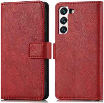 Imoshion Luxe Bookcase voor de Samsung Galaxy S22 - Rood