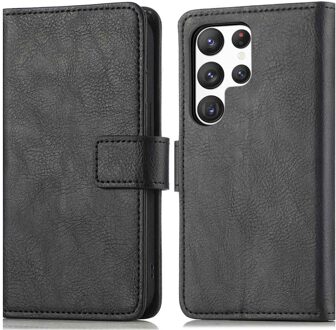 Imoshion Luxe Bookcase voor de Samsung Galaxy S23 Ultra - Zwart