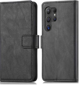 Imoshion Luxe Bookcase voor de Samsung Galaxy S24 Ultra - Zwart