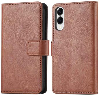 Imoshion Luxe Bookcase voor de Samsung Galaxy S25 Edge - Bruin