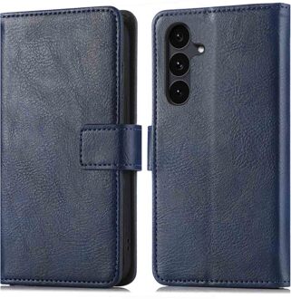 Imoshion Luxe Bookcase voor de Samsung Galaxy S25 FE - Donkerblauw