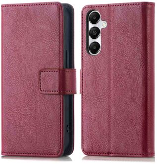 Imoshion Luxe Bookcase voor de Samsung Galaxy S25 Plus - Bordeaux Donkerrood