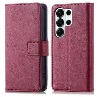 Imoshion Luxe Bookcase voor de Samsung Galaxy S26 Ultra - Bordeaux Rood