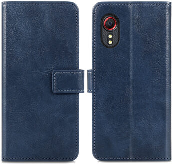 Imoshion Luxe Bookcase voor de Samsung Galaxy Xcover 5 - Donkerblauw