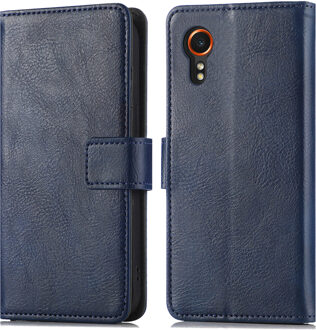 Imoshion Luxe Bookcase voor de Samsung Galaxy Xcover 7 - Donkerblauw