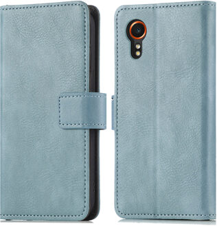 Imoshion Luxe Bookcase voor de Samsung Galaxy Xcover 7 - Lichtblauw