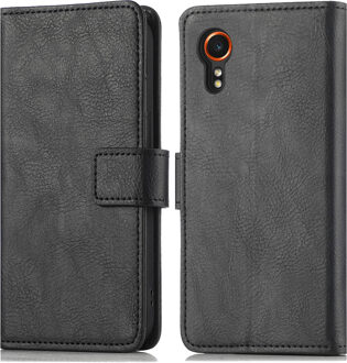 Imoshion Luxe Bookcase voor de Samsung Galaxy Xcover 7 - Zwart