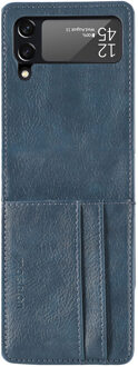 Imoshion Luxe Bookcase voor de Samsung Galaxy Z Flip 3 - Donkerblauw