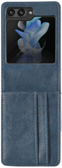 Imoshion Luxe Bookcase voor de Samsung Galaxy Z Flip 5 - Donkerblauw