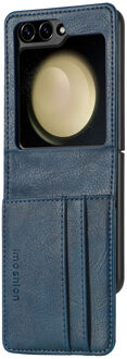 Imoshion Luxe Bookcase voor de Samsung Galaxy Z Flip 6 - Donkerblauw