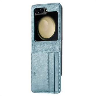 Imoshion Luxe Bookcase voor de Samsung Galaxy Z Flip 7 FE - Lichtblauw