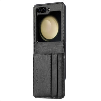 Imoshion Luxe Bookcase voor de Samsung Galaxy Z Flip 7 FE - Zwart