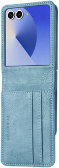 Imoshion Luxe Bookcase voor de Samsung Galaxy Z Flip 7 - Lichtblauw