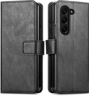 Imoshion Luxe Bookcase voor de Samsung Galaxy Z Fold 5 - Zwart