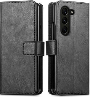 Imoshion Luxe Bookcase voor de Samsung Galaxy Z Fold 6 - Zwart