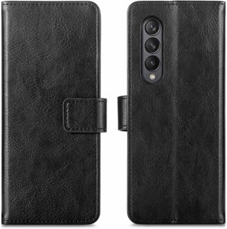 Imoshion Luxe Bookcase voor de Samsung Galaxy Z Fold3 - Zwart - Zwart