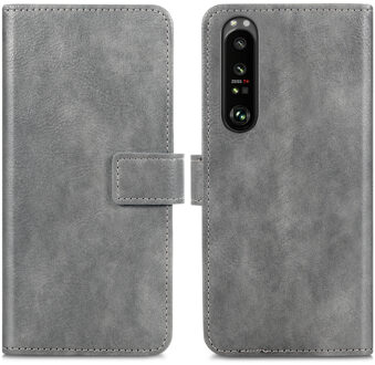 Imoshion Luxe Bookcase voor de Sony Xperia 1 III - Grijs