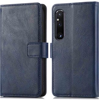 Imoshion Luxe Bookcase voor de Sony Xperia 1 V - Donkerblauw