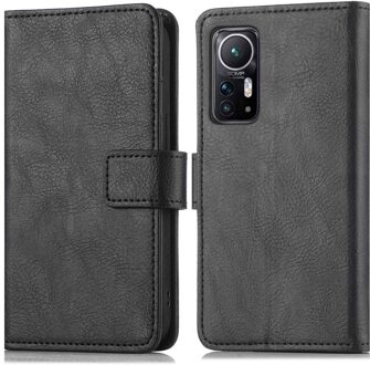 Imoshion Luxe Bookcase voor de Xiaomi 12 / 12X - Zwart