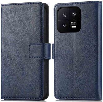 Imoshion Luxe Bookcase voor de Xiaomi 13 - Donkerblauw