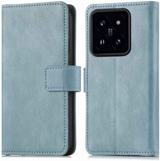 Imoshion Luxe Bookcase voor de Xiaomi 14 - Lichtblauw