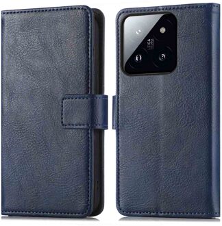 Imoshion Luxe Bookcase voor de Xiaomi 14T - Donkerblauw