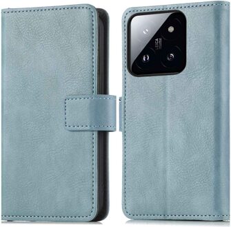 Imoshion Luxe Bookcase voor de Xiaomi 14T Pro - Lichtblauw