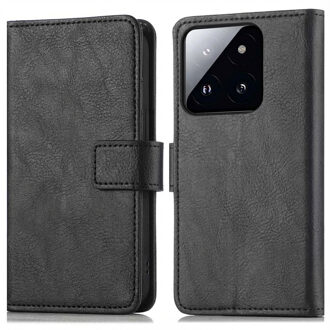 Imoshion Luxe Bookcase voor de Xiaomi 14T Pro - Zwart