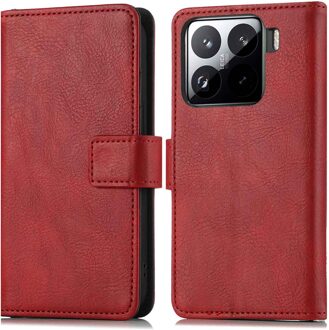 Imoshion Luxe Bookcase voor de Xiaomi 15 - Rood