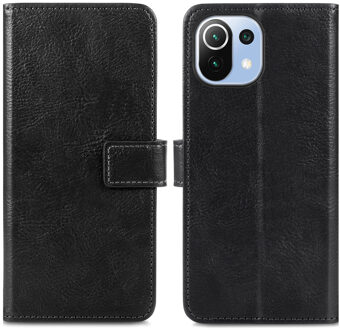 Imoshion Luxe Bookcase voor de Xiaomi Mi 11 Lite (5G/4G) / 11 Lite 5G NE - Zwart