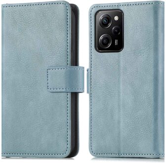 Imoshion Luxe Bookcase voor de Xiaomi Poco X5 Pro 5G - Lichtblauw