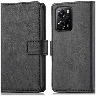 Imoshion Luxe Bookcase voor de Xiaomi Poco X5 Pro 5G - Zwart