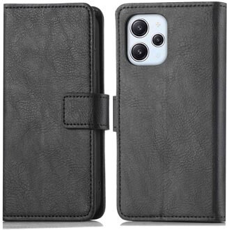 Imoshion Luxe Bookcase voor de Xiaomi Redmi 12 - Zwart