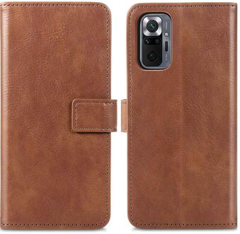 Imoshion Luxe Bookcase voor de Xiaomi Redmi Note 10 Pro - Bruin
