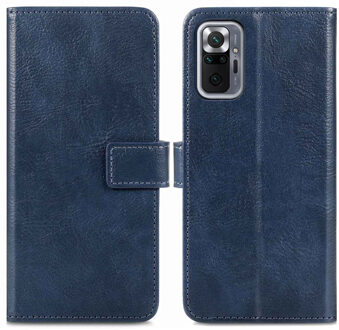 Imoshion Luxe Bookcase voor de Xiaomi Redmi Note 10 Pro - Donkerblauw