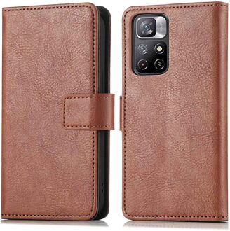 Imoshion Luxe Bookcase voor de Xiaomi Redmi Note 11 (4G) / Note 11S (4G) - Bruin