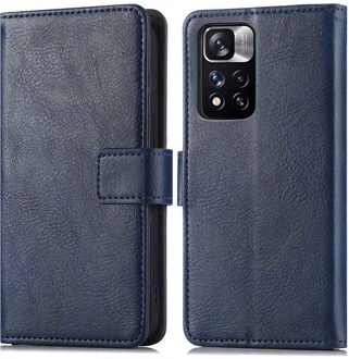 Imoshion Luxe Bookcase voor de Xiaomi Redmi Note 11 Pro - Donkerblauw
